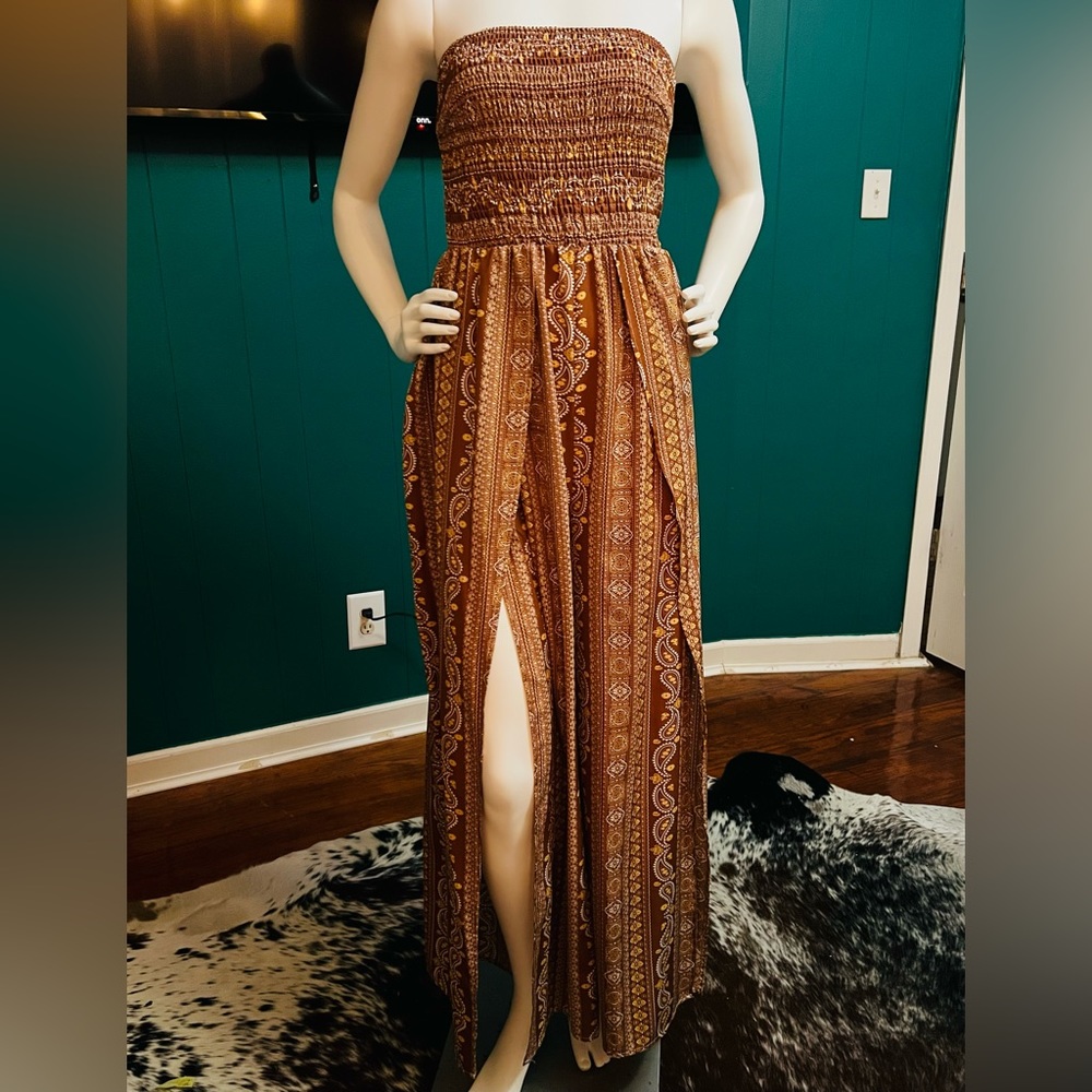 Strapless Romper